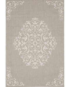 Portofino 6649w Grey/Ivory Area Rug