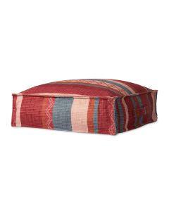 Poufs PF0014 Red/Pink 24" x 24" x 7" Pouf Pillow