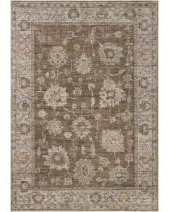 Priscilla PRL-01 Bark/Ivory Area Rug