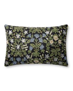 PRP0030 Black 13" x 21" Lumbar Pillow