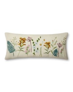 PRP0048 Cream 13" x 35" Lumbar Pillow