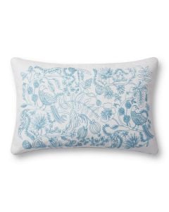 PRP0049 Blue 13" x 21" Lumbar Pillow