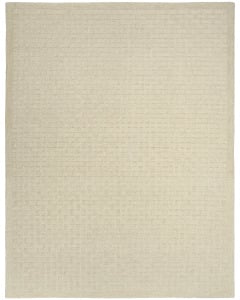 Pure Grids PGR01 Ivory Beige Area Rug