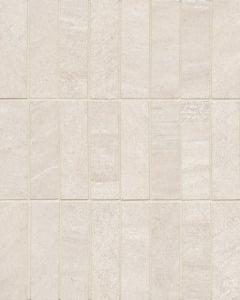 Purestone Beige Natural Glazed Porcelain 1"x4" Mosaic Tile