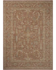 Reign REN-07 Terracotta/Sky Area Rug