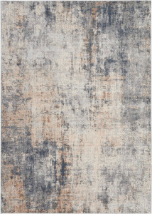 Rustic Textures RUS01 Grey/Beige Area Rug