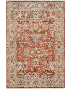 Sahar SHR02 Rust Area Rug