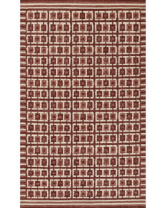 Scandi SCN-2 Red Area Rug
