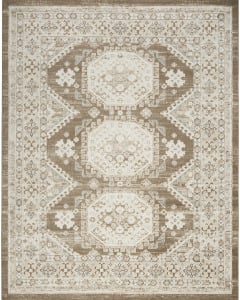 Serenity Home SRH01 Ivory Mocha Area Rug