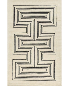 Simba SIM-3 White Area Rug