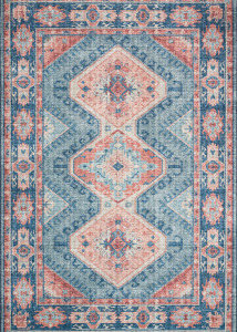 Skye SKY-03 Turquoise/Terracotta Rug