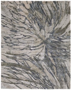 Skyview 39Q8F Gray/Green/Ivory Area Rug