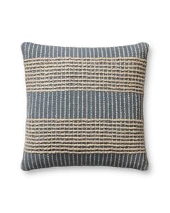 Sophia PAR0017 Blue 18" x 18" Throw Pillow