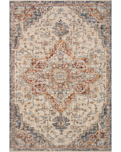 Sorrento SOR-05 Ivory/Fiesta Area Rug