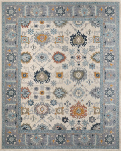 Springfield 8A46F Blue/Gray/Ivory Area Rug