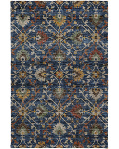 Silk Road SR4 Navy Area Rug