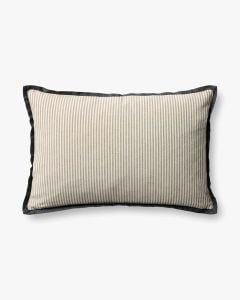Sullivan PJBR0001 Natural/Black 13" x 21" Lumbar Pillow