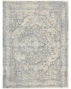 Sultana SLL06 Ivory Blue Area Rug
