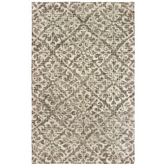 Tallavera 55607 Brown/Ivory Area Rug