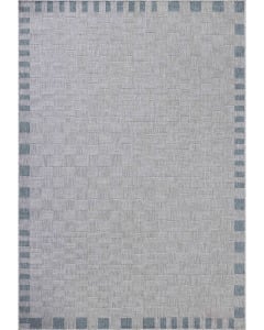 Topanga TOP-07 Silver/Blue Area Rug