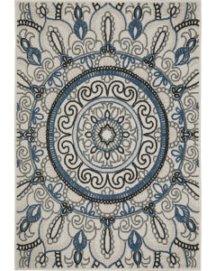 Torrey 72j Beige/Blue Area Rug