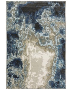 Venice 4151z Blue/Beige Area Rug