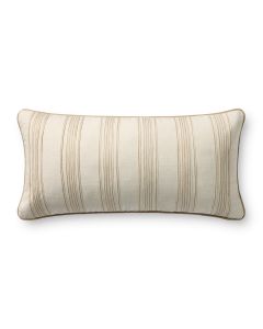 Verona PCJ0033 Ivory 12" x 27" Lumbar Pillow