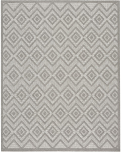 Versatile NRV01 Silver Grey Area Rug