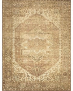 Vintage Washables VWS14 Gold Area Rug