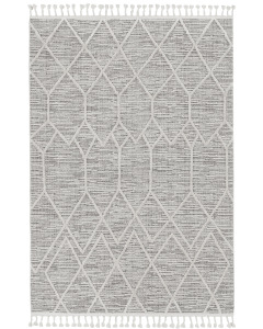 Willow 1102 Ivory Grey Honeycomb Area Rug