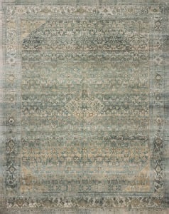 Wimberly WYM-03 Lagoon/Wheat Area Rug