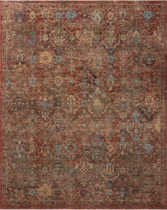Winchester WNC-01 Rust/Multi Area Rug