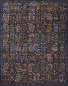 Winchester WNC-04 Navy/Multi Area Rug