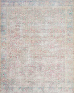 Wynter WYN-04 Red/Teal Area Rug