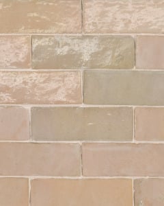 Zagora Ivoire Glossy Glazed Ceramic 2"x6" Field Tile