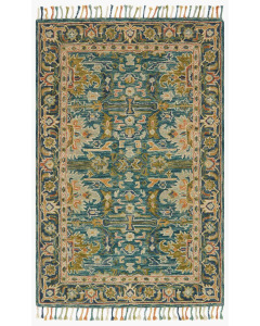 Zharah ZR-12 Blue/Navy Area Rug