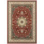 Kashan 119n Red/Ivory Area Rug