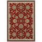 Kashan 370r Red/Multi Area Rug