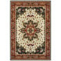 Kashan 96w Red/Ivory Area Rug