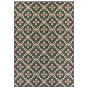 Latitude 1904k Grey/Orange Area Rug