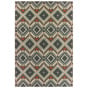 Latitude 2x Grey/Orange Area Rug