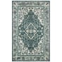 Zahra 75506 Grey/Blue Area Rug