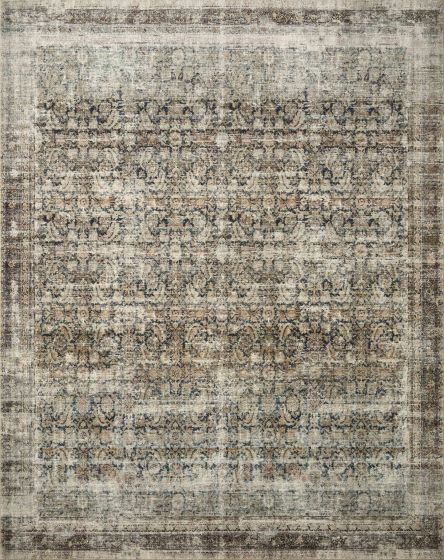 Morgan MOG-02 Navy/Sand Area Rug