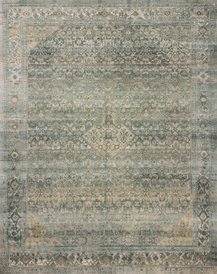 Wimberly WYM-03 Lagoon/Wheat 2'3"x3'9" Area Rug