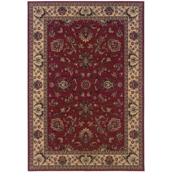Ariana 311c Red/Ivory Area Rug