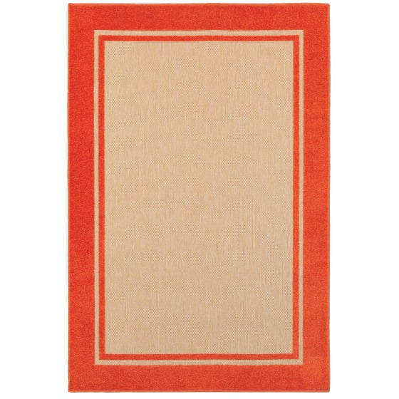 Cayman 5594q Sand/Orange Area Rug