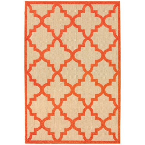 Cayman 660o Sand/Orange Area Rug