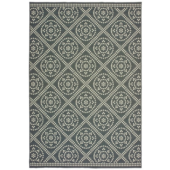 Marina 3969l Grey/Ivory Area Rug