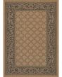 Recife Garden Lattice Cocoa/Black 2'x 3'7" Area Rug