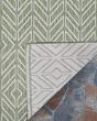 Recife Cabana Tile Sage Leaf/Ivory Area Rug